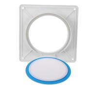 NUOBESTY Silencieux Pour Cuisine Dispositif Avec Fermeture Automatique Pour Ventilation Échappement Installation Facile Et Durable