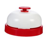 NUOBESTY Sonnette D'appel de Service Client Rouge Compacte Cloche de Réception Haut-parleur pour Restaurant Bureau Hôtel