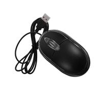 NUOBESTY Souris Optique USB De Bureau Ergonomique Filaire Noire Haute Précision 1000 Dpi Usage Pc Portable Professionnel