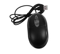 NUOBESTY Souris Optique USB Filaire Professionnelle 1000 Dpi pour Ordinateur Portable Ergonomique Plug Play pour Bureau et Usage Couleur Noire