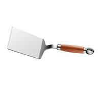 NUOBESTY Spatule Cuisine en Acier Inoxydable Multifonction Outil de Grill Robuste Spatule à Steak et Pizza Ustensile Professionnel pour Cuisson sur Plaque et Teppanyaki Accessoire la