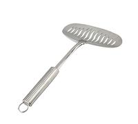 NUOBESTY Spatule Inox Large pour Cuisson Résistante et Pratique pour Poisson et Steak Ustensile Cuisine et Facile à Nettoyer