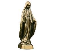 NUOBESTY Statue Sainte Vierge Laiton Miniature Décoration de Bureau et Chapelle Ornement et Léger Au Design Classique