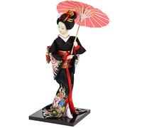 NUOBESTY Statuette Geisha Japonaise Kimono Décoration De Bureau Figurine De Fille Asiatique pour Intérieur