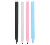 NUOBESTY Stylet Tablette Graphique Électronique, 4 Pièces Multicolores, Pointe Fine pour Écriture et Dessin sur Tablette LCD, pour Étudiants et Professionnels en Création