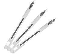 NUOBESTY Stylo de Tatouage et Marqueur pour Maquillage Permanent Lot de 3 Stylos Noirs Pointe Fine pour Dessin Précis sur Peau, Sourcils, Lèvres, Usage Professionnel et Salon