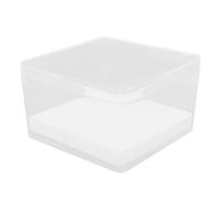 NUOBESTY Support à Insectes Transparent 3.5x3.5x2.2 Pouces Boîte Compacte pour Collectionneur D'entomologie Portable et Facile à Transporter la Maison