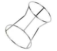 NUOBESTY Support D’Entonnoir en Acier Inoxydable Étagère Amovible Multifonction Cuisine Accessoire Pratique pour Entonnoir à Gâteau et Boules de Poulpe Cadre Réutilisable Robuste