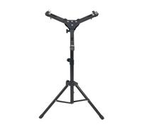 NUOBESTY Support de Caisse Portable en Fer et Abs Claire Noir Réglable en Hauteur pour Tambour Muet pour Pratique Personnelle et Professionnelle