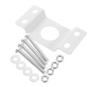 NUOBESTY Support de Fixation pour Poteau D’Éclairage Solaire Kit de Montage Adaptateur en Acier pour Lampadaire Extérieur Fixation Résistante aux Intempéries Compatible Poteaux Béton et