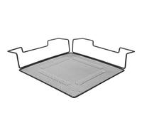 NUOBESTY Support de jardinière en métal, Support à Pots décoratif, Fer Noir, étagère d'angle pour Balcon et entrée, Rangement Efficace de l'espace d'angle