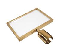 NUOBESTY Support De Panneau De Poteau En Acier Inoxydable A4 Pour Contrôle Des Foules Porte-Affiche Sur Pied Facile À Installer Pour File D'Attente Intérieur Et Extérieur