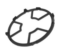 NUOBESTY Support de Poêle Antidérapant en Fonte pour Cuisinière à Gaz Réducteur d'Anneau de Wok Support Élevé Compatible Ustensiles Cuisine Grille de Cuisinière Stable et Sécurisée