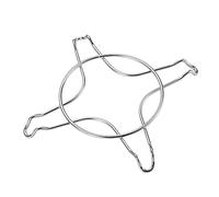 NUOBESTY Support De Poêle En Acier Inoxydable 304 Multifonction, Grille De Cuisson Vapeur Pour Casseroles Et Pots à Lait, Modèle Quatre Pieds, Usage Domestique Cuisine Professionnelle