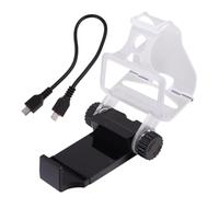 NUOBESTY Support de Téléphone Mobile Ajustable pour Manette de Jeu Clip de Maintien pour Gamepad Compatible Smartphones Noir