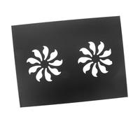 NUOBESTY Support de Wok pour Cuisinière à Électrique Organisateur de Cuisine Économiseur Espace Noir Stabilité Accrues