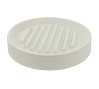 NUOBESTY Support Mobile à roulettes pour Pots de Fleurs Blanc Plateau Rond 255 X 21 X 35 CM en Plastique Épais Soucoupe D’Humidité pour Plantes D’Intérieur Balcon et Jardin