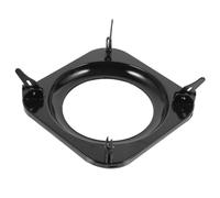 NUOBESTY Support Mobile Noir N°1 pour Cuisinière à Gaz 19,5 X 19,5 CM Accessoire Antidérapant pour Cuisson Cuisine et Barbecue