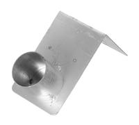 NUOBESTY Support Mural Robuste en Métal pour Miroir Convexe 45 CM et 60 CM Fixation Sécurité pour Miroir Grand Angle Routier et Parking Support de Rétroviseur de Circulation Polyvalent