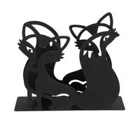 NUOBESTY Support pour Filtre à Café en Fer Porte-Filtre Décoratif Vertical pour Filtres à Papier Support Ménager pour Organisation Cuisine et Accessoires de Café