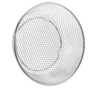 NUOBESTY Support Rond pour Brochettes en Acier Inoxydable Accessoires pour Barbecue Panier pour Friteuse à Air Chaud Ø155Mm Compatible Four Électrique Cuisson Suspendue et Uniforme