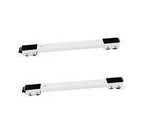 NUOBESTY Support Roulant pour Machine à Laver Socle Mobile pour Appareils Électroménagers Base Réglable pour Réfrigérateur et Lave-linge