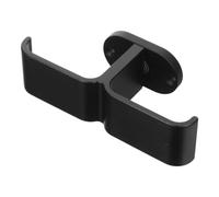 NUOBESTY Support Stable en Aluminium pour Casque Audio Noir, de Bureau | Organisation Discrète, Optimisation de L’espace, Gestion du Câble, Surface Anti-rayures, Usage Maison ou Bureau