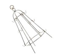 NUOBESTY Support Suspendu Barbecue en Acier Inoxydable, Petite Étagère Porte-Manteau avec Crochet, Grille Pratique pour Grillades en Extérieur, Accessoire Barbecue Solide et Antiadhésif