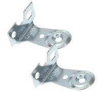 NUOBESTY Supports pour Stores Enrouleurs 2 Pièces, Fixation Métallique Réglable sans Chaîne à Billes, Accessoires Robustes pour Installation Côté Rideau, Kit Réparation Stores