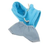 NUOBESTY Sweat à Capuche et Jean pour Poupées et Peluches Tenue Facile à Enfiler Tissu Robuste et Confortable pour Jeux et Décoration