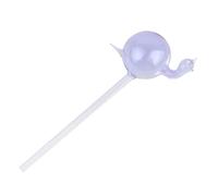 NUOBESTY Système d'Arrosage Automatique en Verre d'Escargot Arroseur Automatique pour Plantes d'Intérieur et Extérieur Violet Dimensions 56 CM Diamètre × 105 CM Longueur × 23 CM