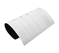 NUOBESTY Tableau Blanc Effaçable à Sec Autocollant en Pvc Réutilisable pour Planification Hebdomadaire Amovible, pour Frigo et Maison, Suivi des Habitudes Facile