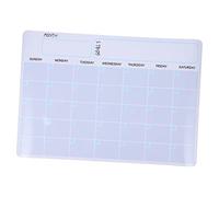 NUOBESTY tableau calendrier effacable tableau effacable magnetic board planificateur mural effaçable à sec magnétique autocollant de plan mensuel tableau d'affichage du réfrigérateur