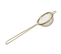 NUOBESTY Tamis Cuisine en Acier Inoxydable Doré, Passoire Fine Multifonctionnelle pour Filtrer Huiles, Jus et Lait de Soja, Filtre à Thé et Passoire à Graisse, Ustensile Ménager Polyvalent