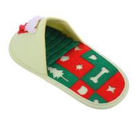 NUOBESTY Tapis D’Alimentation Lente en Feutre Beige pour Chiens et Chats - D’enrichissement Olfactif, Distributeur de Croquettes Interactif Antiglouton, Lavable, Stimulation Mentale