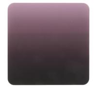 NUOBESTY Tapis de Souris en Verre Trempé Transparent pour Bureau et Gaming | Surface Lisse, Suivi Précis, Résistance à L’usure, Coloris Rouge, Usage Maison et Travail