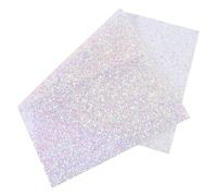 NUOBESTY Tapis de Table Manucure Transparent Blanc Ab à Coussin Diamanté Brillant, Accessoire Nail Art Pliable pour Salon et Entraînement Ongulaire, Coussinet Décoratif Pratique pour