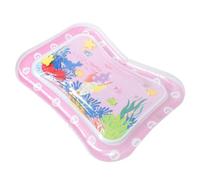 NUOBESTY Tapis D'Eau Gonflable Pour Bébé Tapis De Jeu Gonflable Pour Nourrissons Centre De Jeux D'Activités De Développement Précoce Coussin D'Eau Rose 50 X 66 Cm