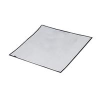 NUOBESTY Tapis Isolant Ignifuge Double Face en Tissu Résistant à la Chaleur 46X35 CM Revêtement en Silicone et Fibre de Verre Napperon Réutilisable pour Repas en Plein Air et Barbecue en