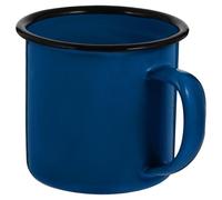 NUOBESTY Tasse Vintage en Fer Bleu 150 Ml - Mug Multifonction pour Eau et Vin - Gobelet Résistant à la Corrosion Maison et Bureau Tasse à Eau Pratique et Décorative