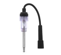 NUOBESTY Testeur D'allumage en Ligne à Deux Trous, Outil de Diagnostic pour Bougies D'allumage 12v, Compatible Moteurs Essence, Construction Métal et Plastique, Testeur D'étincelles