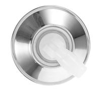 NUOBESTY Tête de Balai à Franges Rotative en Acier Inoxydable Compatible Balai à Essorer pour Sols Carrelés, Parquet, Fenêtres et Nettoyage Automobile