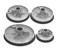 NUOBESTY Tête De Brûleur à Gaz Compatible Cuisinière Domestique Kit De Rechange Chapeau De Cuisinière Couronne Plate Pièces De Rechange Pour Brûleur Lot Complet Pour Entretien