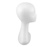 NUOBESTY Tête Mousse pour Perruques et Chapeaux Support et Durable pour Décoration DIY Maison et Studio