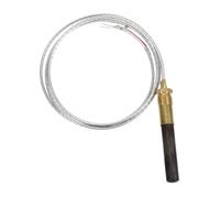 NUOBESTY Thermocouple pour Gaz avec Connexion Filetée Fixe Capteur Microvolt pour Sécurité et Efficacité des Chauffages Adapté Four Friteuse Chaudière et Cheminée