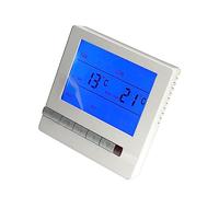 NUOBESTY Thermostat Programmable avec Affichage LCD Large Régulateur de Température pour Chauffage Domestique Panneau Mural Ignifuge Interface Tactile Douce Haute Fiabilité et