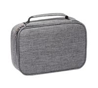 NUOBESTY Trousse à Crayons Étanche Compartiments Organisateur Portable pour Crayons de Couleur Sac de Rangement Papeterie pour Artistes et Étudiants