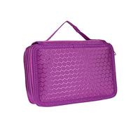 NUOBESTY Trousse à Stylos 72 Emplacements pour Garçon Et Filles Couleur Profonde Pratique Et Compacte Adaptée pour L'école Loisirs Fermeture Éclair Artistes Étudiants