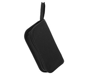 NUOBESTY Trousse de Rangement pour Accessoires Guitare en Tissu Oxford Résistant à l'usure et Étanche, Kit à Outils Zippé pour Réparation et Protection D'instruments de Musique, Format