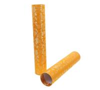 NUOBESTY Tube à affiches extensible brocart jaune motif dragon tube de transport robuste pour documents peintures et posters coffret de rangement ajustable protection sécurisée pour œuvres
